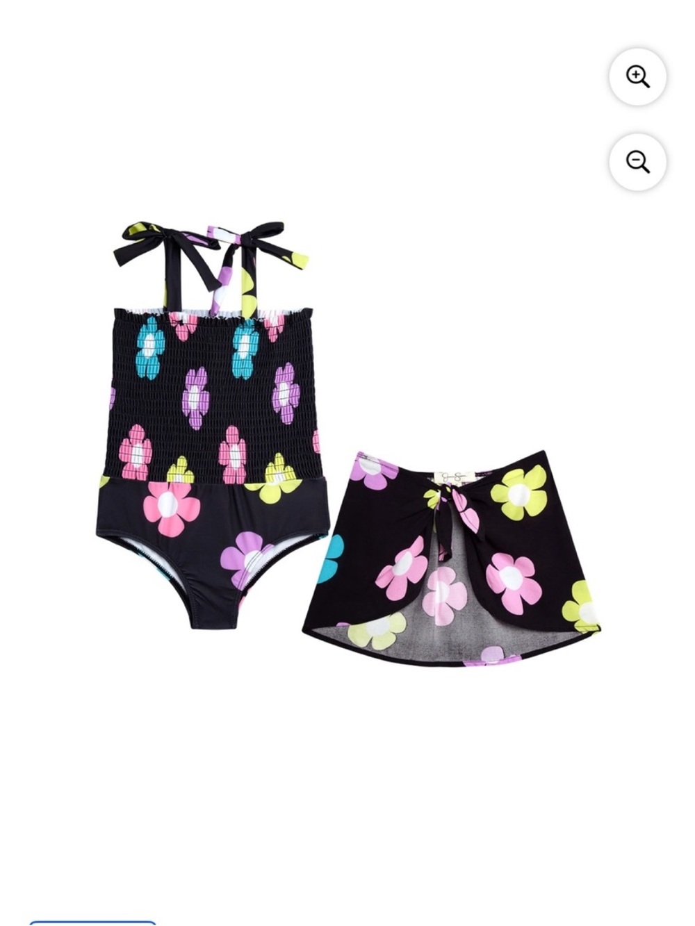 Jessica Simpson 2T Swimsuit with Sarong- NWT